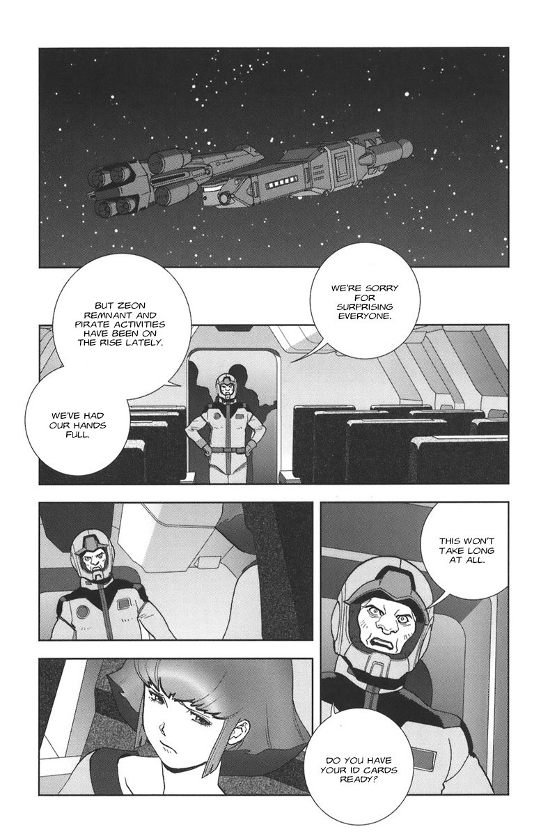 Kidou Senshi Gundam: C.D.A. Wakaki Suisei no Shouzou Chapter 40.2 page 6 - Chapter 40 v2 : file forty - inspection