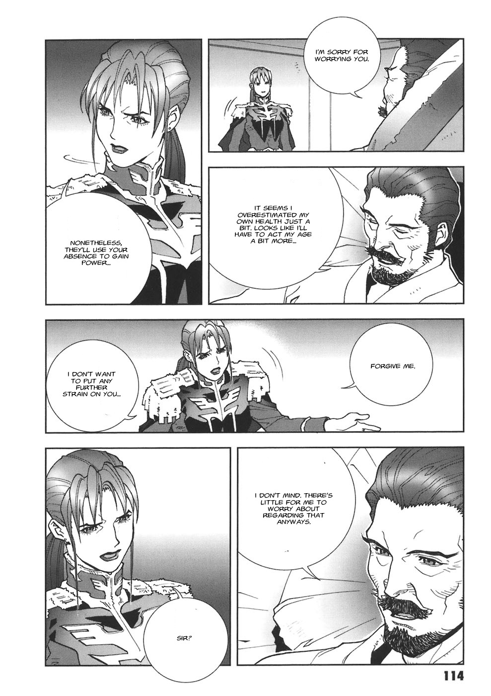 Kidou Senshi Gundam: C.D.A. Wakaki Suisei no Shouzou Chapter 43.2 page 6 - Chapter 43 v2 : file forty three - confinement