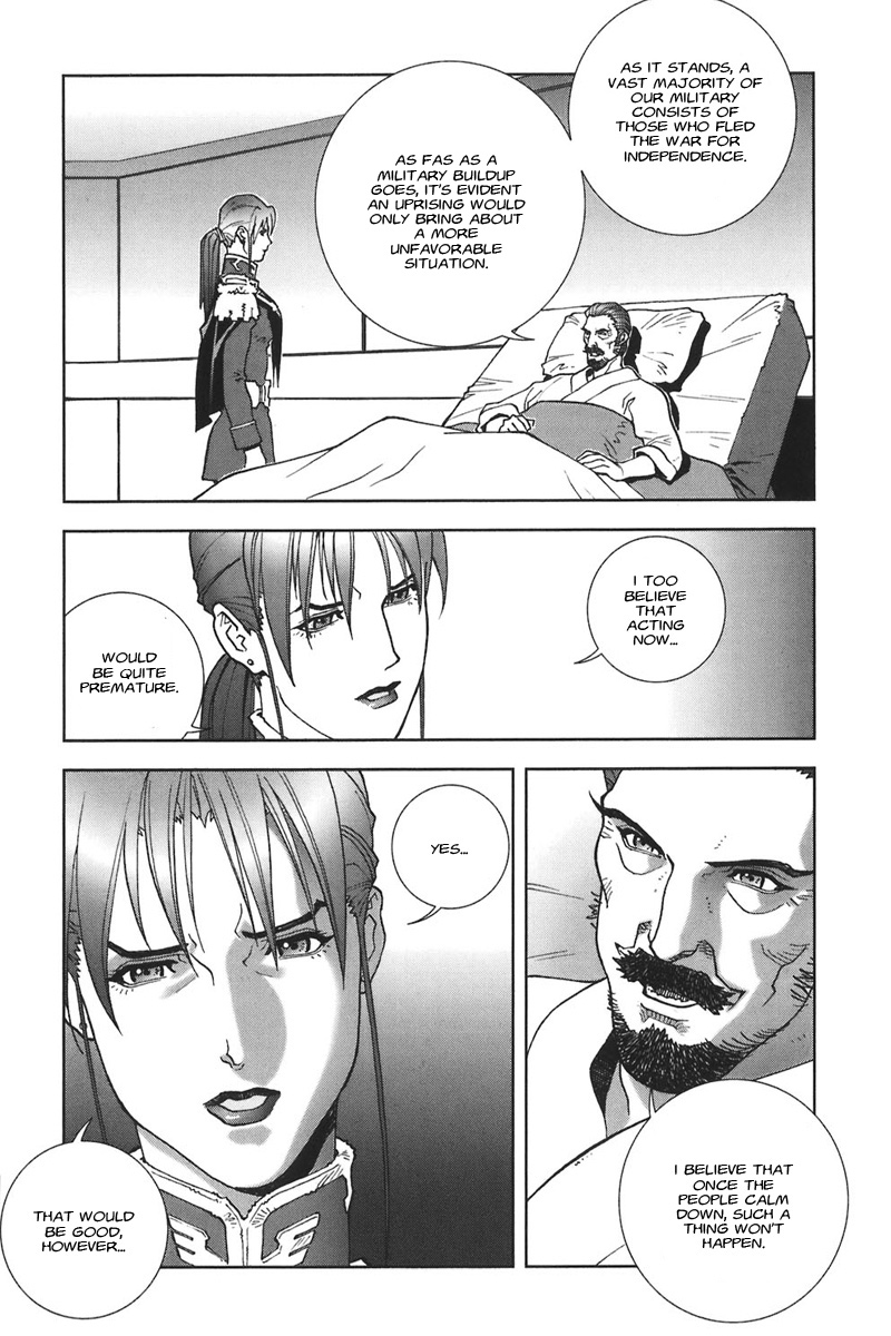 Kidou Senshi Gundam: C.D.A. Wakaki Suisei no Shouzou Chapter 43.2 page 7 - Chapter 43 v2 : file forty three - confinement