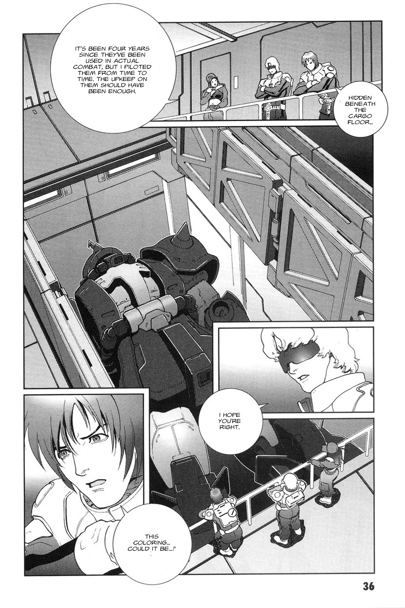 Kidou Senshi Gundam: C.D.A. Wakaki Suisei no Shouzou Chapter 45.2 page 37 - Chapter 45 v2 : file forty five - decedent