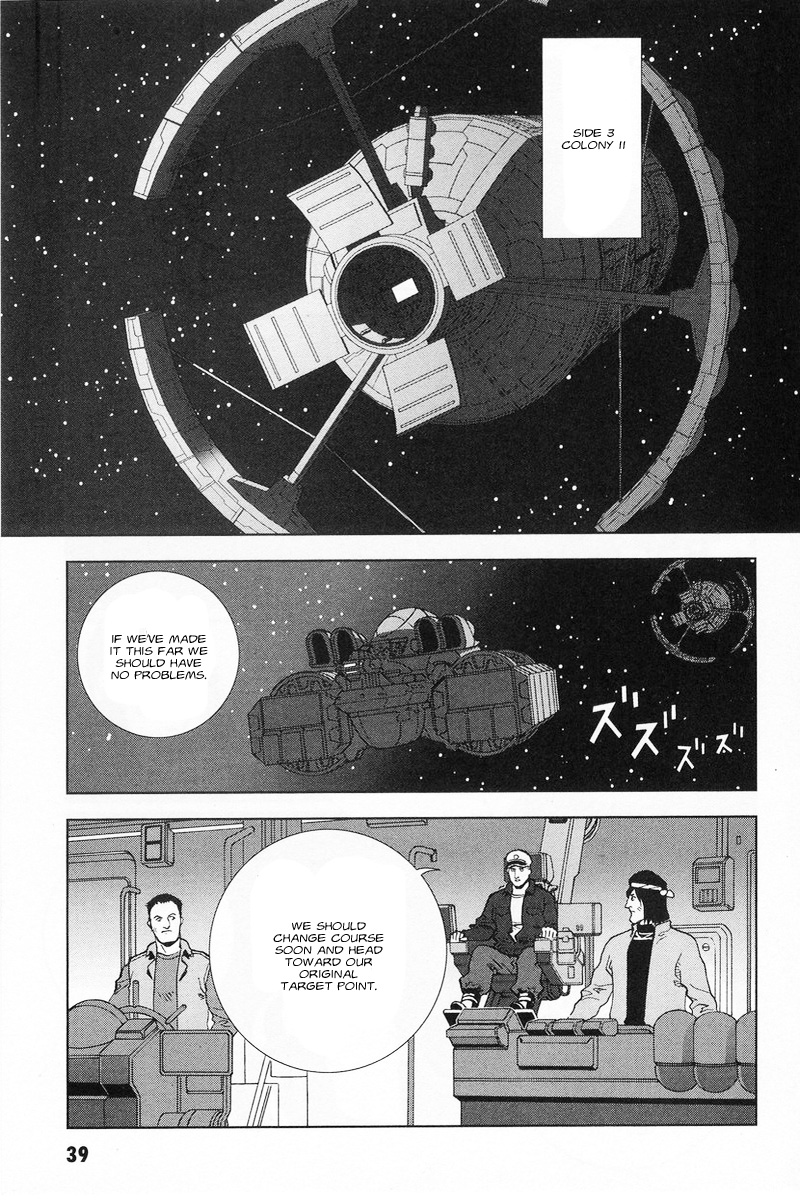 Kidou Senshi Gundam: C.D.A. Wakaki Suisei no Shouzou Chapter 46.2 page 2 - Chapter 46 v2 : file forty six - smuggling