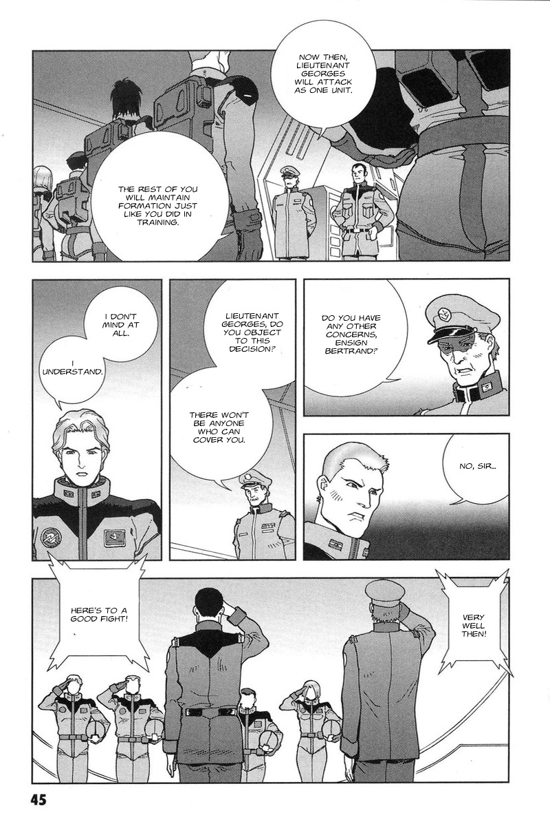 Kidou Senshi Gundam: C.D.A. Wakaki Suisei no Shouzou Chapter 46.2 page 8 - Chapter 46 v2 : file forty six - smuggling