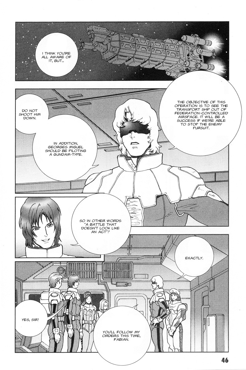 Kidou Senshi Gundam: C.D.A. Wakaki Suisei no Shouzou Chapter 46.2 page 9 - Chapter 46 v2 : file forty six - smuggling