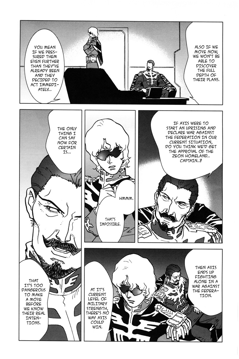 Kidou Senshi Gundam: C.D.A. Wakaki Suisei no Shouzou Chapter 5.2 page 12 - Chapter 5 v2 : file five - impatience