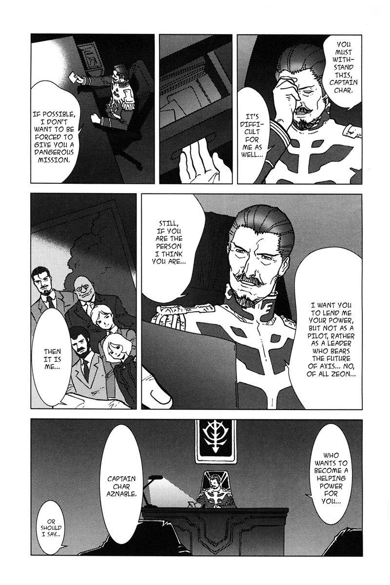Kidou Senshi Gundam: C.D.A. Wakaki Suisei no Shouzou Chapter 5.2 page 14 - Chapter 5 v2 : file five - impatience