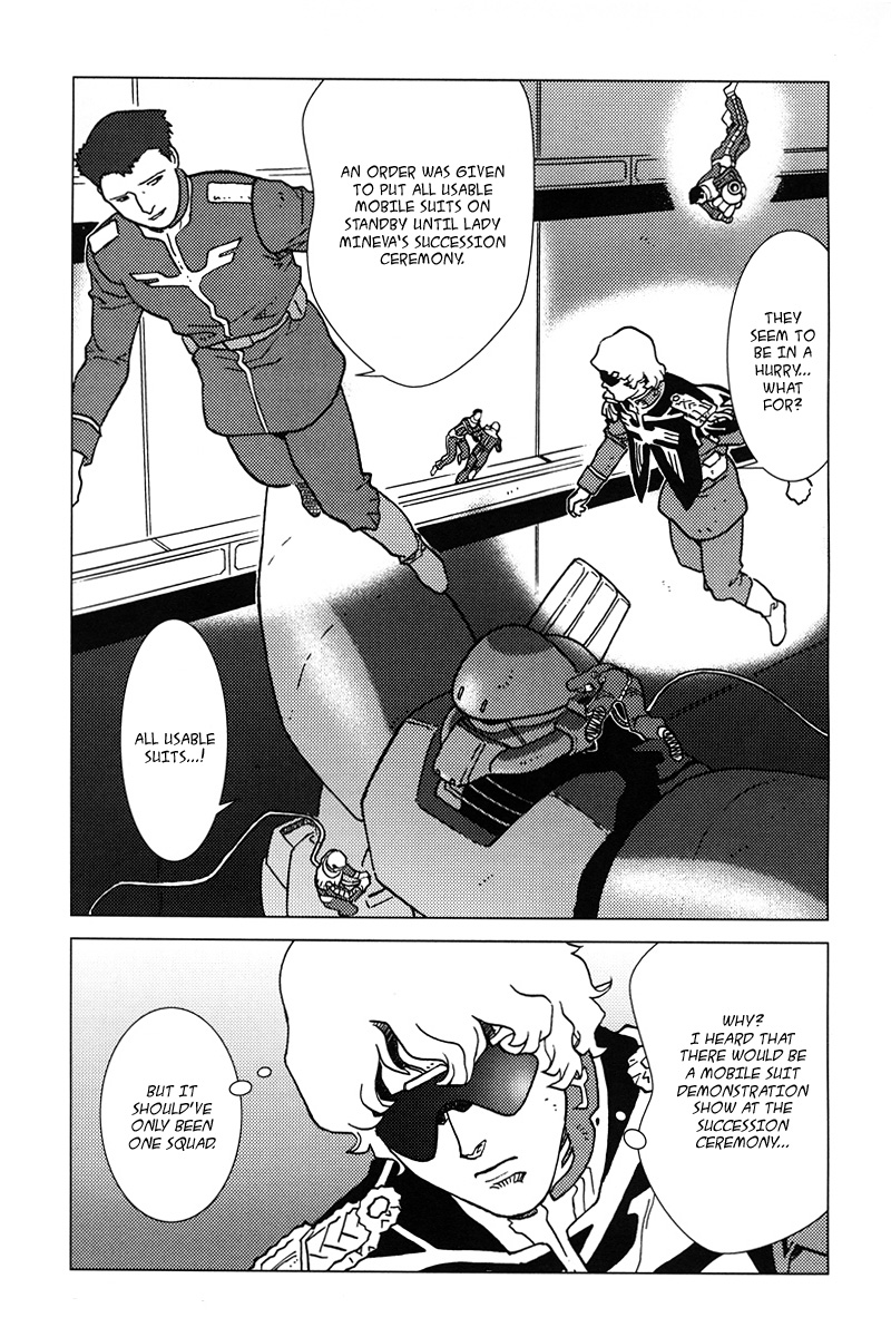 Kidou Senshi Gundam: C.D.A. Wakaki Suisei no Shouzou Chapter 5.2 page 32 - Chapter 5 v2 : file five - impatience