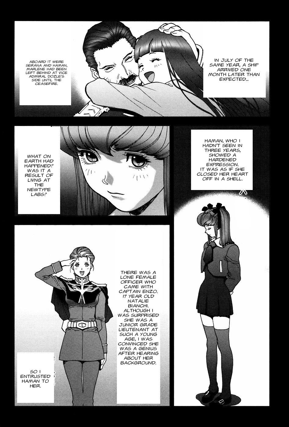 Kidou Senshi Gundam: C.D.A. Wakaki Suisei no Shouzou Chapter 50 page 19 - Chapter 50 : file fifty - reminiscence