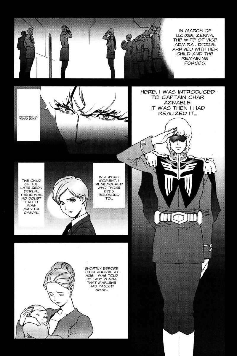 Kidou Senshi Gundam: C.D.A. Wakaki Suisei no Shouzou Chapter 50 page 21 - Chapter 50 : file fifty - reminiscence