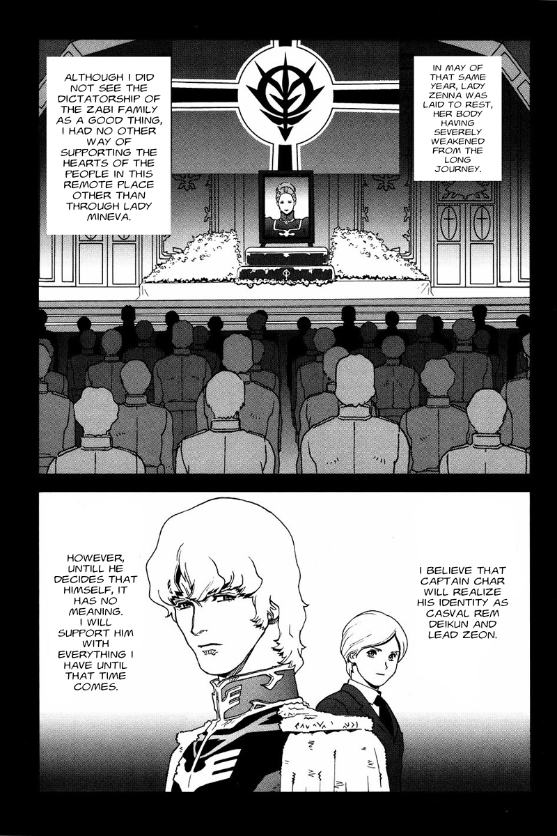 Kidou Senshi Gundam: C.D.A. Wakaki Suisei no Shouzou Chapter 50 page 22 - Chapter 50 : file fifty - reminiscence