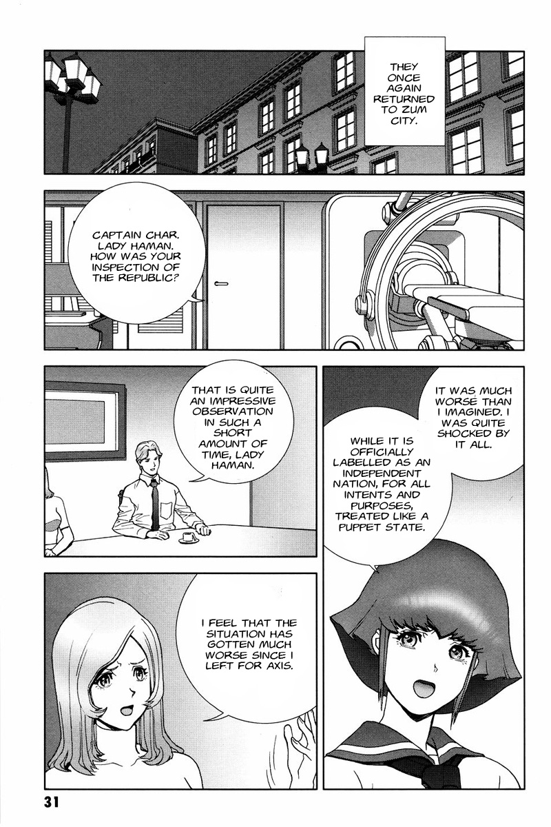 Kidou Senshi Gundam: C.D.A. Wakaki Suisei no Shouzou Chapter 50 page 32 - Chapter 50 : file fifty - reminiscence