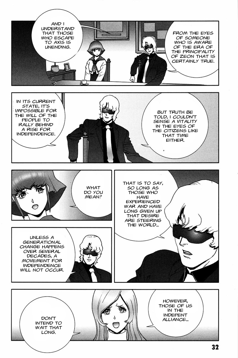 Kidou Senshi Gundam: C.D.A. Wakaki Suisei no Shouzou Chapter 50 page 33 - Chapter 50 : file fifty - reminiscence