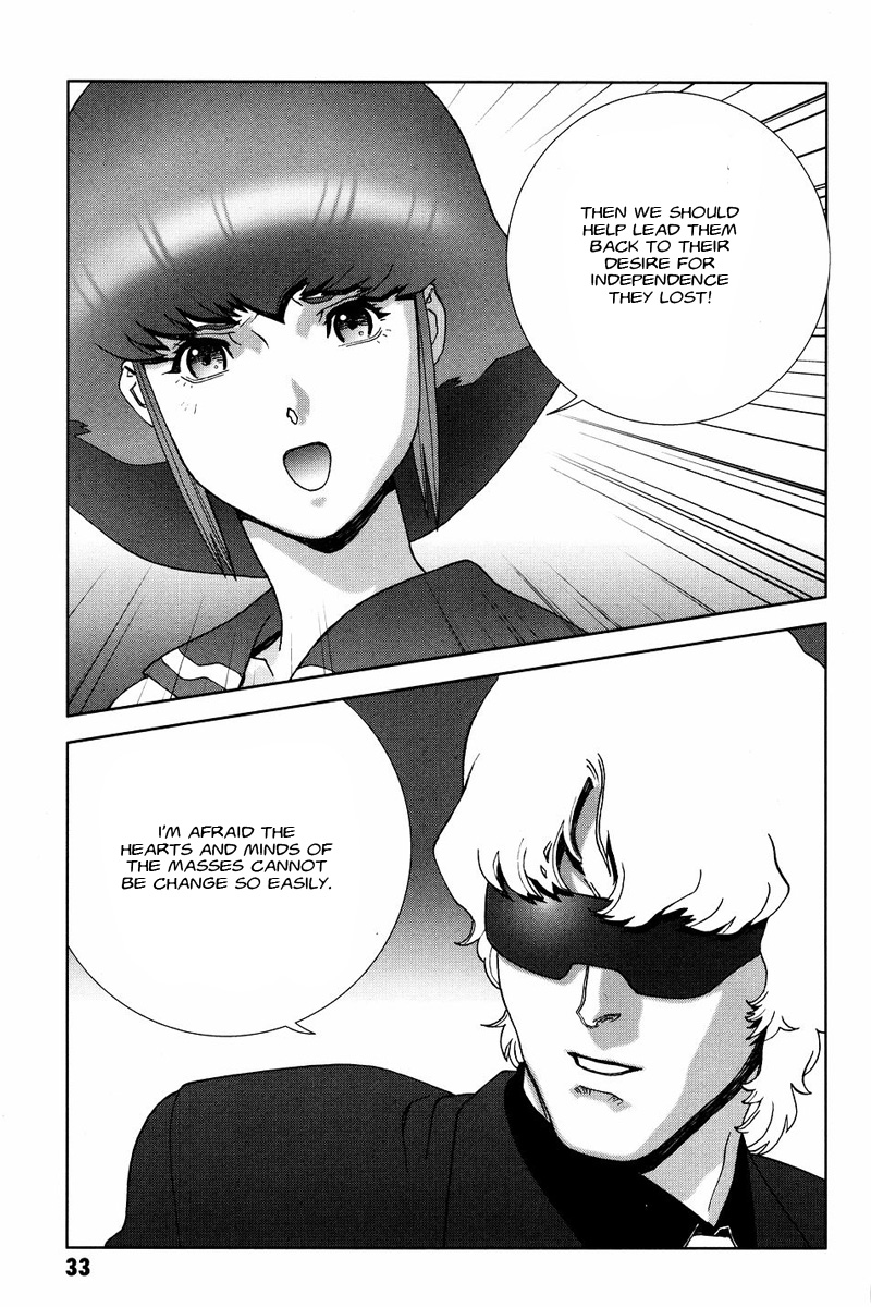 Kidou Senshi Gundam: C.D.A. Wakaki Suisei no Shouzou Chapter 50 page 34 - Chapter 50 : file fifty - reminiscence
