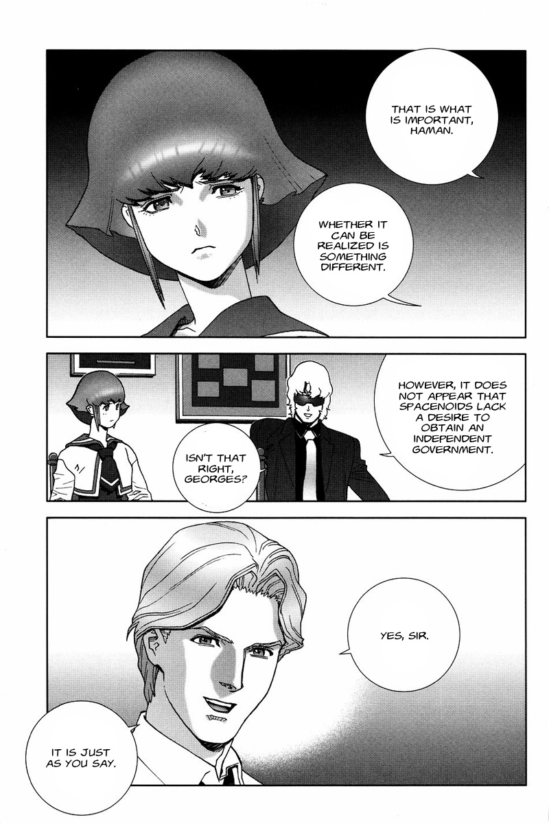 Kidou Senshi Gundam: C.D.A. Wakaki Suisei no Shouzou Chapter 50 page 36 - Chapter 50 : file fifty - reminiscence