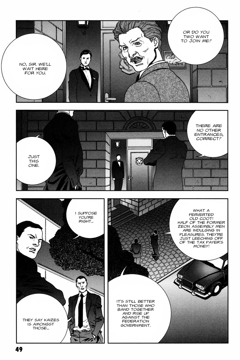 Kidou Senshi Gundam: C.D.A. Wakaki Suisei no Shouzou Chapter 51 page 11 - Chapter 51 : file fifty one - whereabouts
