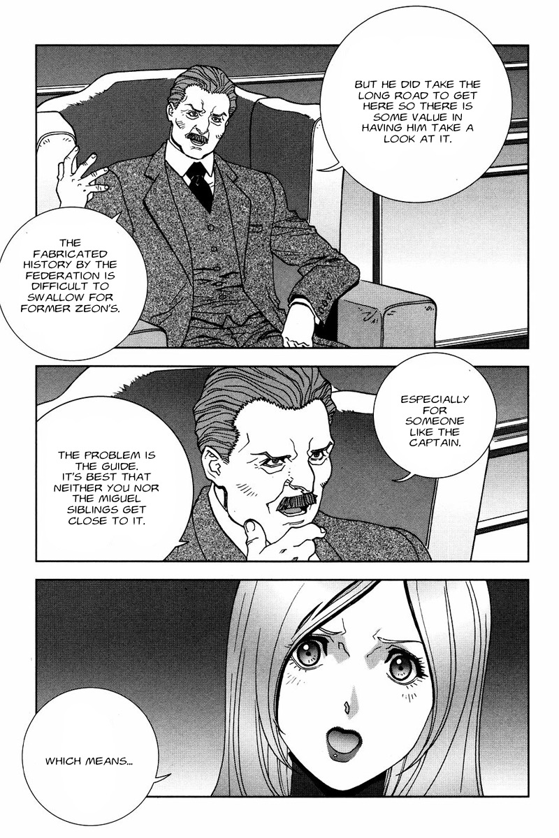 Kidou Senshi Gundam: C.D.A. Wakaki Suisei no Shouzou Chapter 51 page 15 - Chapter 51 : file fifty one - whereabouts