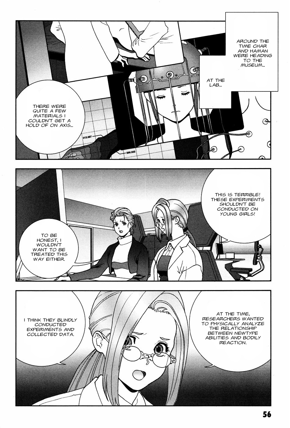 Kidou Senshi Gundam: C.D.A. Wakaki Suisei no Shouzou Chapter 51 page 18 - Chapter 51 : file fifty one - whereabouts