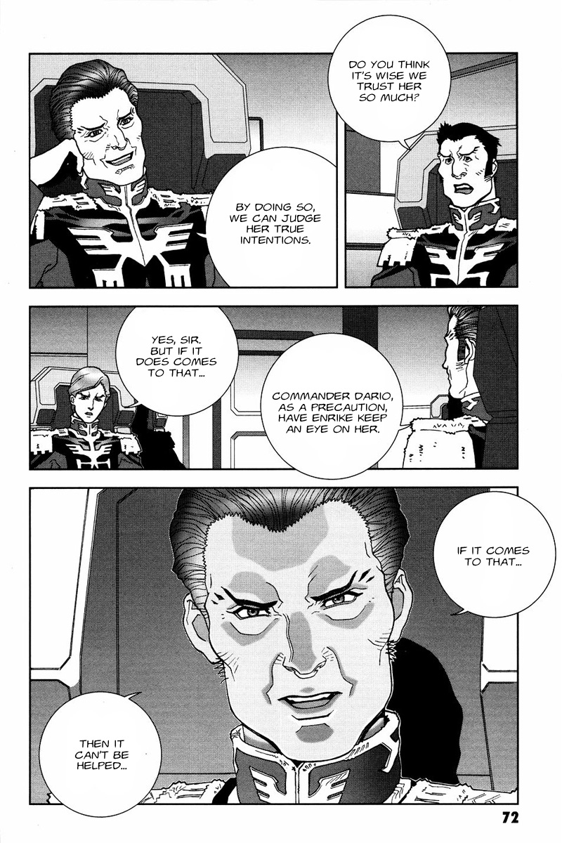 Kidou Senshi Gundam: C.D.A. Wakaki Suisei no Shouzou Chapter 51 page 34 - Chapter 51 : file fifty one - whereabouts