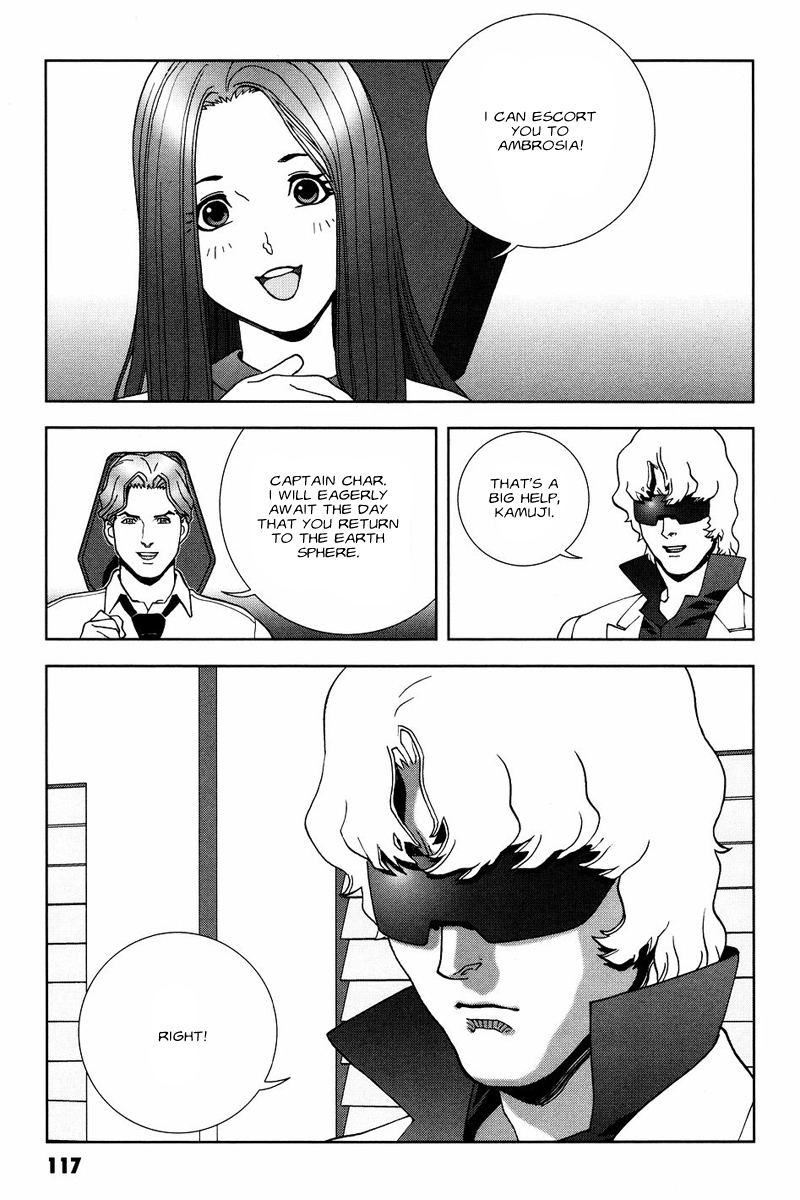 Kidou Senshi Gundam: C.D.A. Wakaki Suisei no Shouzou Chapter 53 page 17 - Chapter 53 : file fifty three - message