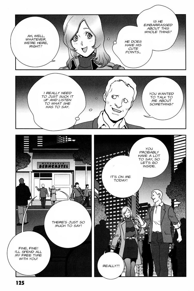 Kidou Senshi Gundam: C.D.A. Wakaki Suisei no Shouzou Chapter 53 page 25 - Chapter 53 : file fifty three - message