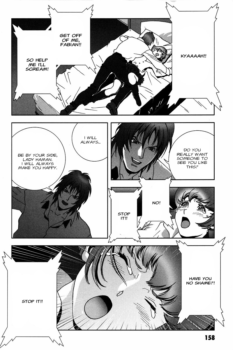 Kidou Senshi Gundam: C.D.A. Wakaki Suisei no Shouzou Chapter 54 page 22 - Chapter 54 : file fifty four - affair