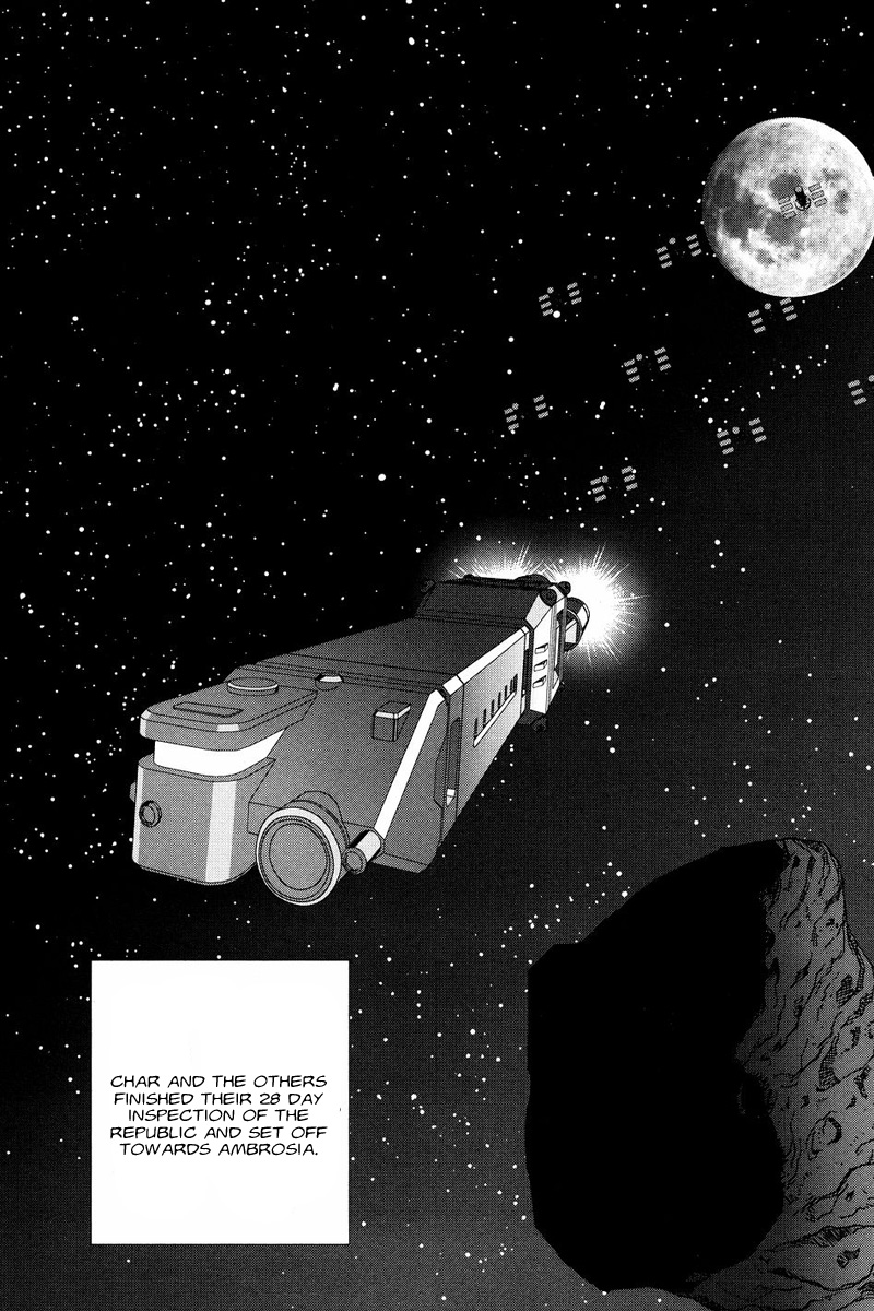 Kidou Senshi Gundam: C.D.A. Wakaki Suisei no Shouzou Chapter 54 page 32 - Chapter 54 : file fifty four - affair
