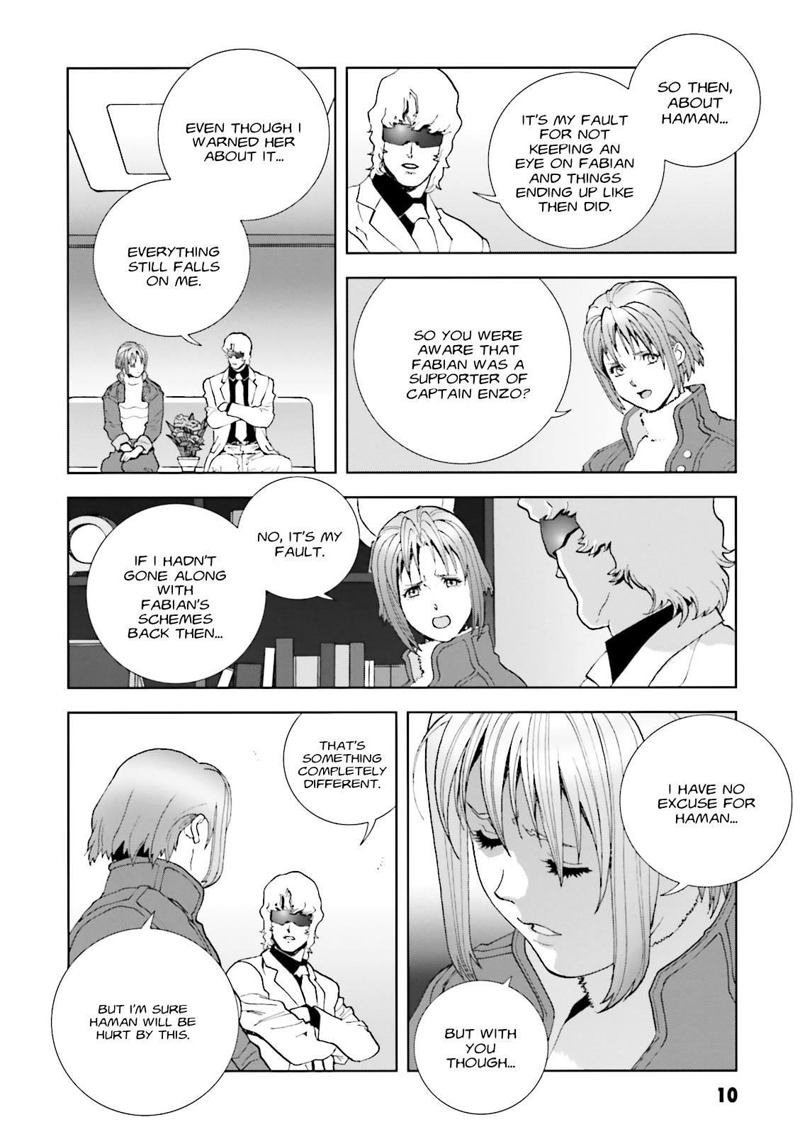 Kidou Senshi Gundam: C.D.A. Wakaki Suisei no Shouzou Chapter 55 page 11 - Chapter 55 : file fifty five - simulation
