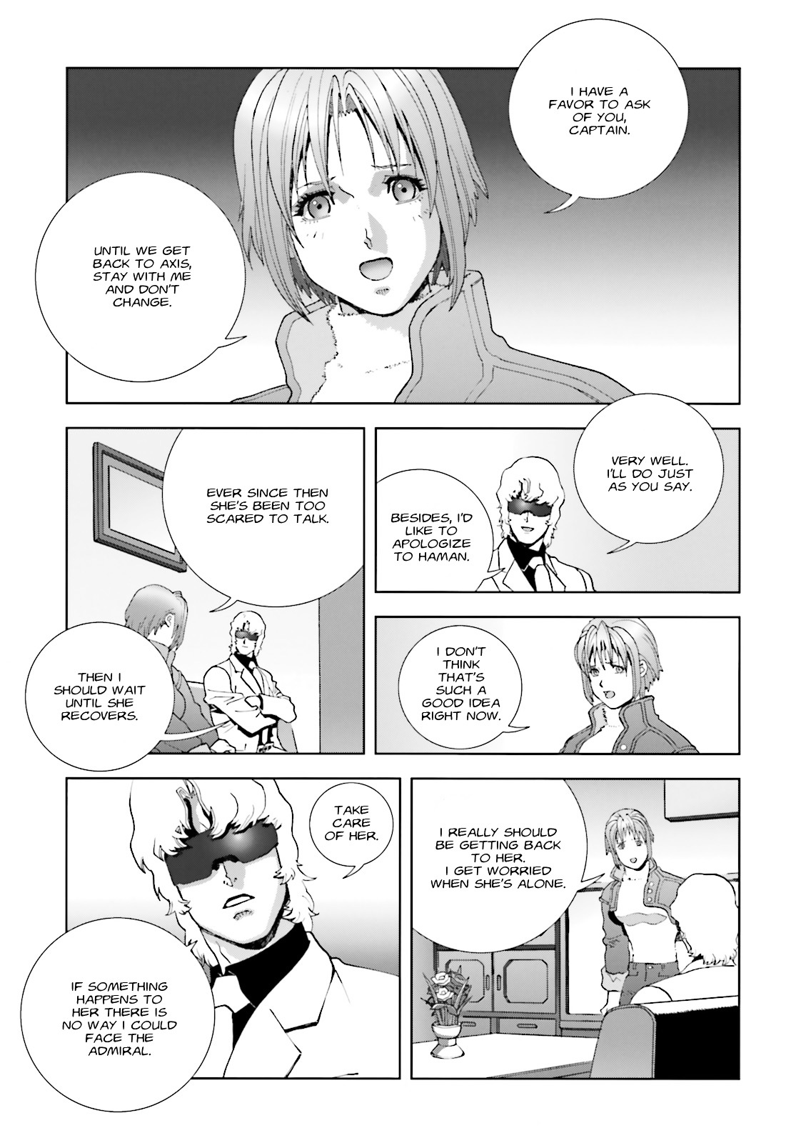 Kidou Senshi Gundam: C.D.A. Wakaki Suisei no Shouzou Chapter 55 page 12 - Chapter 55 : file fifty five - simulation