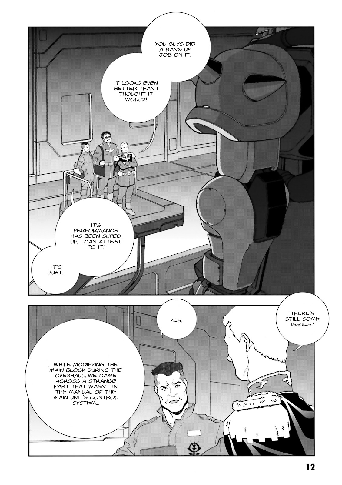 Kidou Senshi Gundam: C.D.A. Wakaki Suisei no Shouzou Chapter 55 page 13 - Chapter 55 : file fifty five - simulation