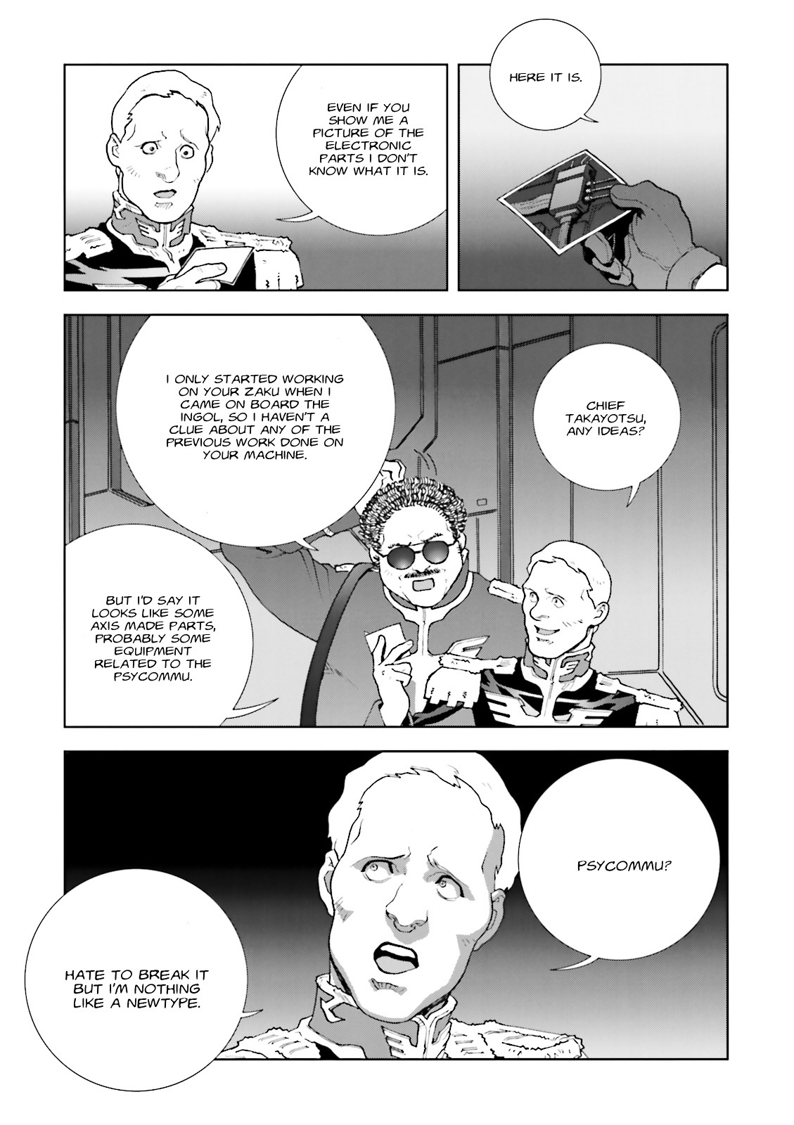 Kidou Senshi Gundam: C.D.A. Wakaki Suisei no Shouzou Chapter 55 page 14 - Chapter 55 : file fifty five - simulation