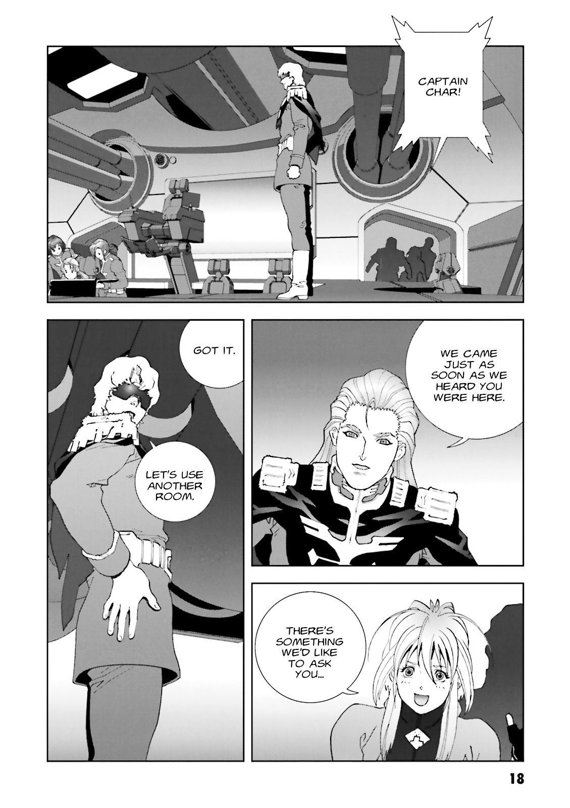 Kidou Senshi Gundam: C.D.A. Wakaki Suisei no Shouzou Chapter 55 page 18 - Chapter 55 : file fifty five - simulation