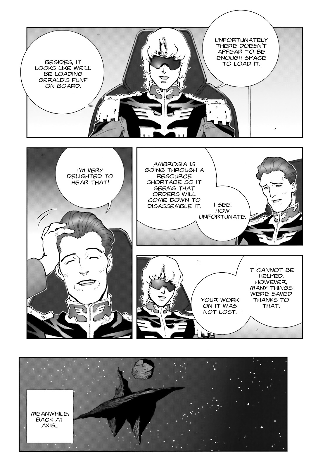 Kidou Senshi Gundam: C.D.A. Wakaki Suisei no Shouzou Chapter 55 page 21 - Chapter 55 : file fifty five - simulation