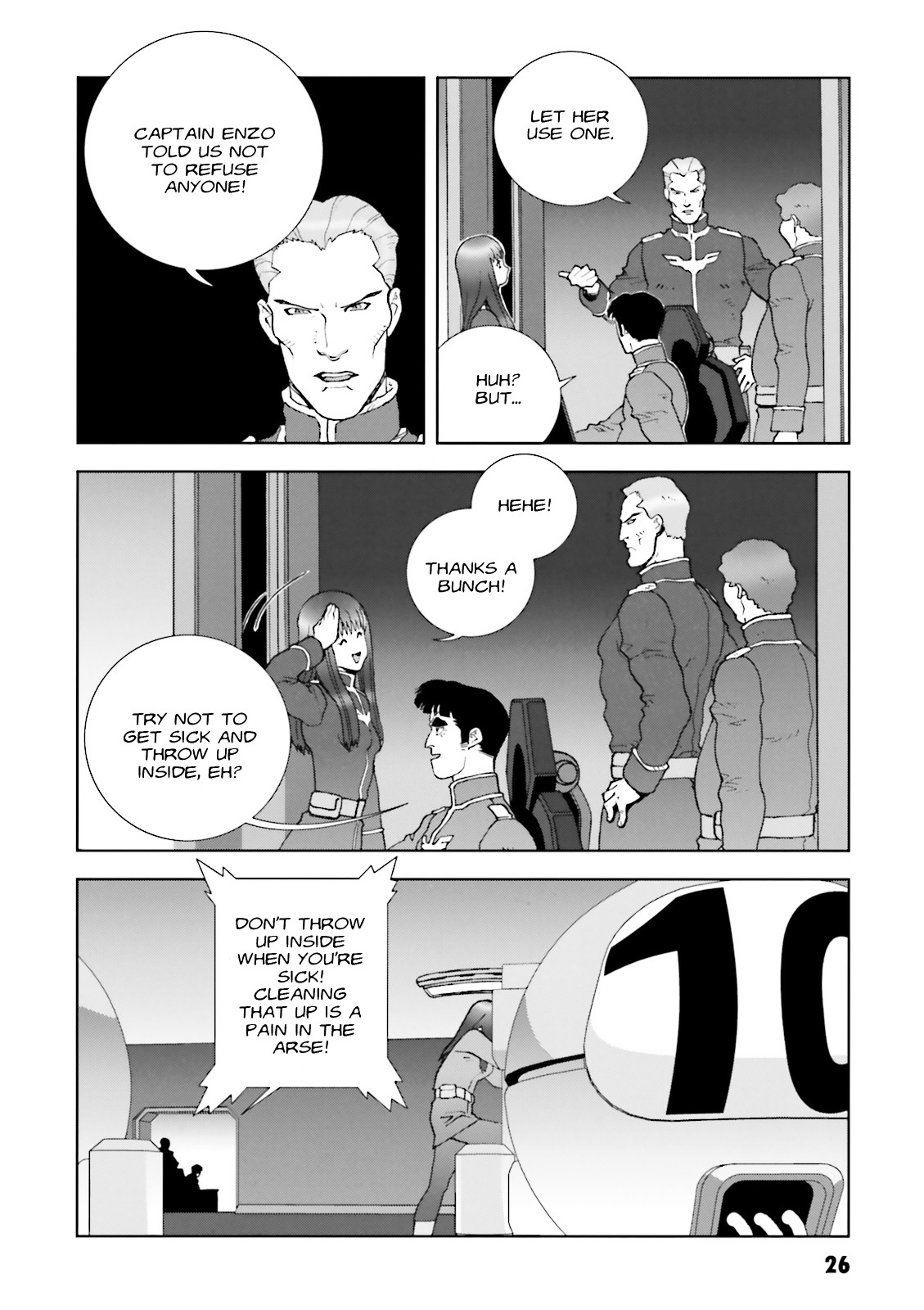 Kidou Senshi Gundam: C.D.A. Wakaki Suisei no Shouzou Chapter 55 page 26 - Chapter 55 : file fifty five - simulation