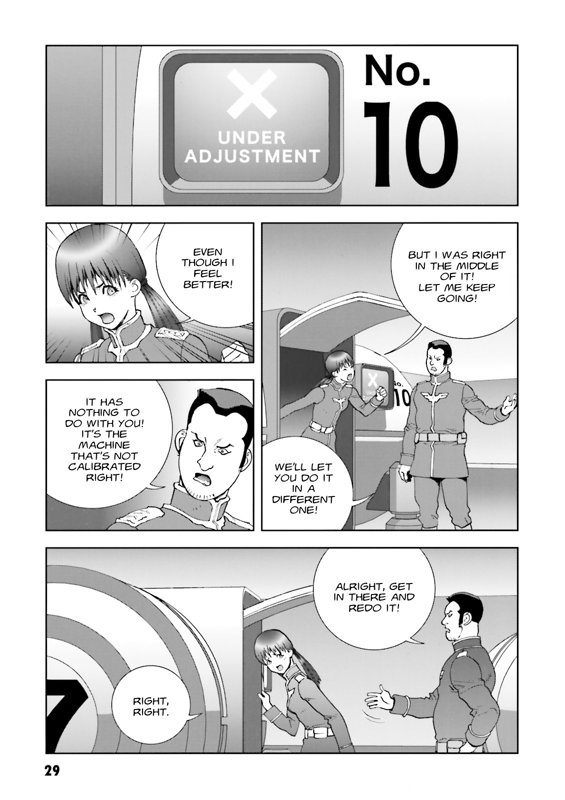 Kidou Senshi Gundam: C.D.A. Wakaki Suisei no Shouzou Chapter 55 page 29 - Chapter 55 : file fifty five - simulation