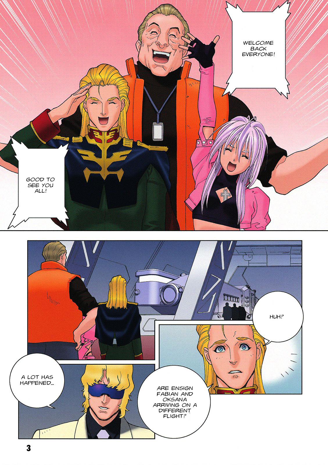 Kidou Senshi Gundam: C.D.A. Wakaki Suisei no Shouzou Chapter 55 page 4 - Chapter 55 : file fifty five - simulation
