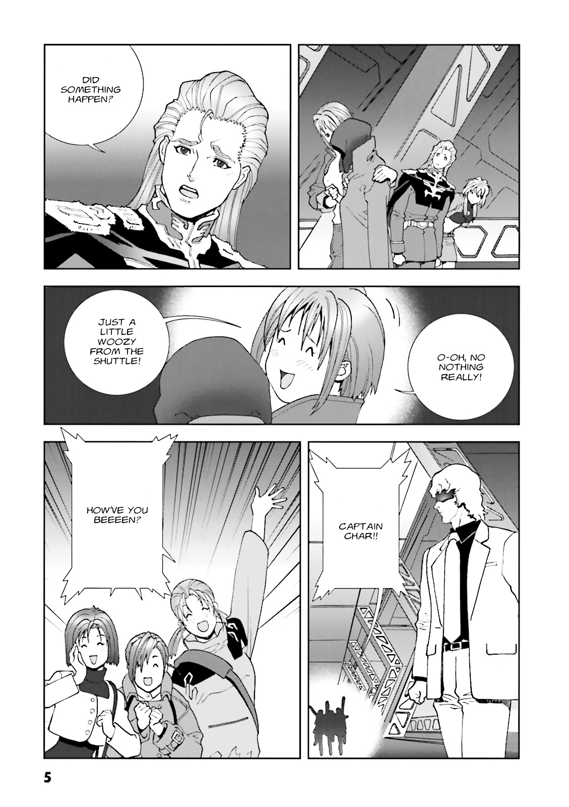 Kidou Senshi Gundam: C.D.A. Wakaki Suisei no Shouzou Chapter 55 page 6 - Chapter 55 : file fifty five - simulation