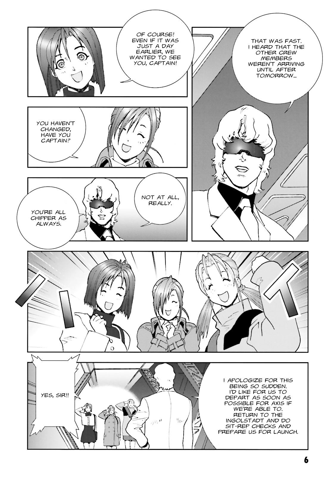 Kidou Senshi Gundam: C.D.A. Wakaki Suisei no Shouzou Chapter 55 page 7 - Chapter 55 : file fifty five - simulation