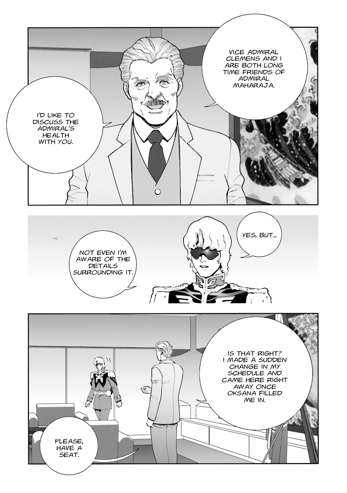 Kidou Senshi Gundam: C.D.A. Wakaki Suisei no Shouzou Chapter 56 page 17 - Chapter 56 : file fifty six - zebra zone