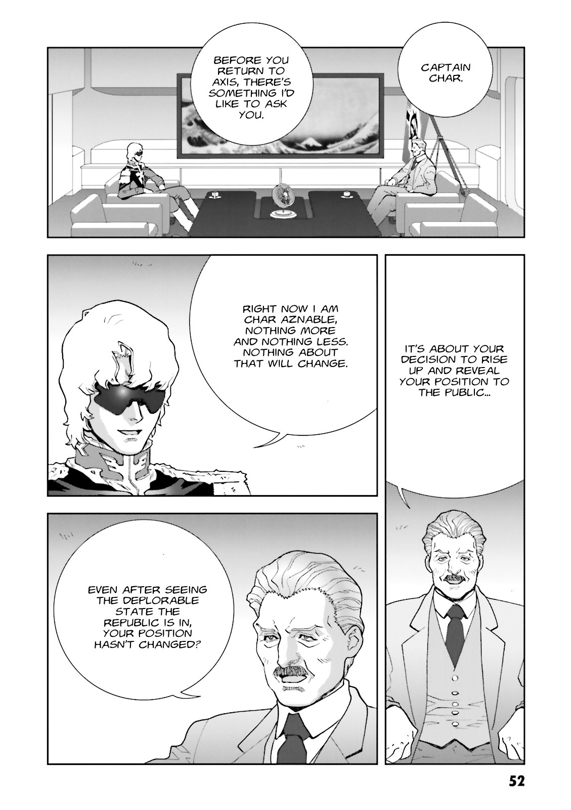 Kidou Senshi Gundam: C.D.A. Wakaki Suisei no Shouzou Chapter 56 page 18 - Chapter 56 : file fifty six - zebra zone