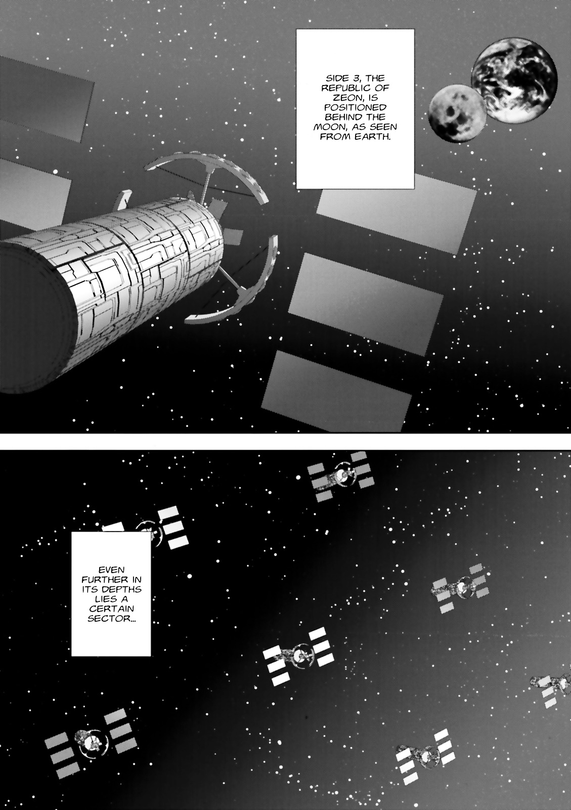 Kidou Senshi Gundam: C.D.A. Wakaki Suisei no Shouzou Chapter 56 page 2 - Chapter 56 : file fifty six - zebra zone