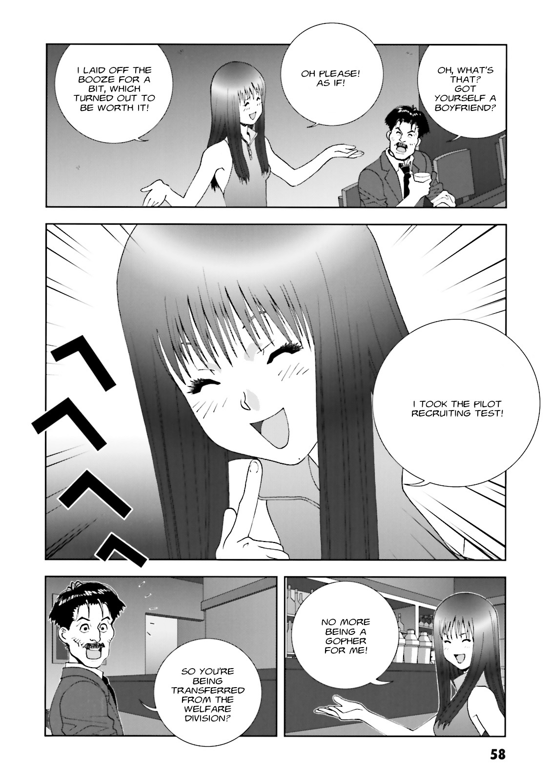 Kidou Senshi Gundam: C.D.A. Wakaki Suisei no Shouzou Chapter 56 page 24 - Chapter 56 : file fifty six - zebra zone
