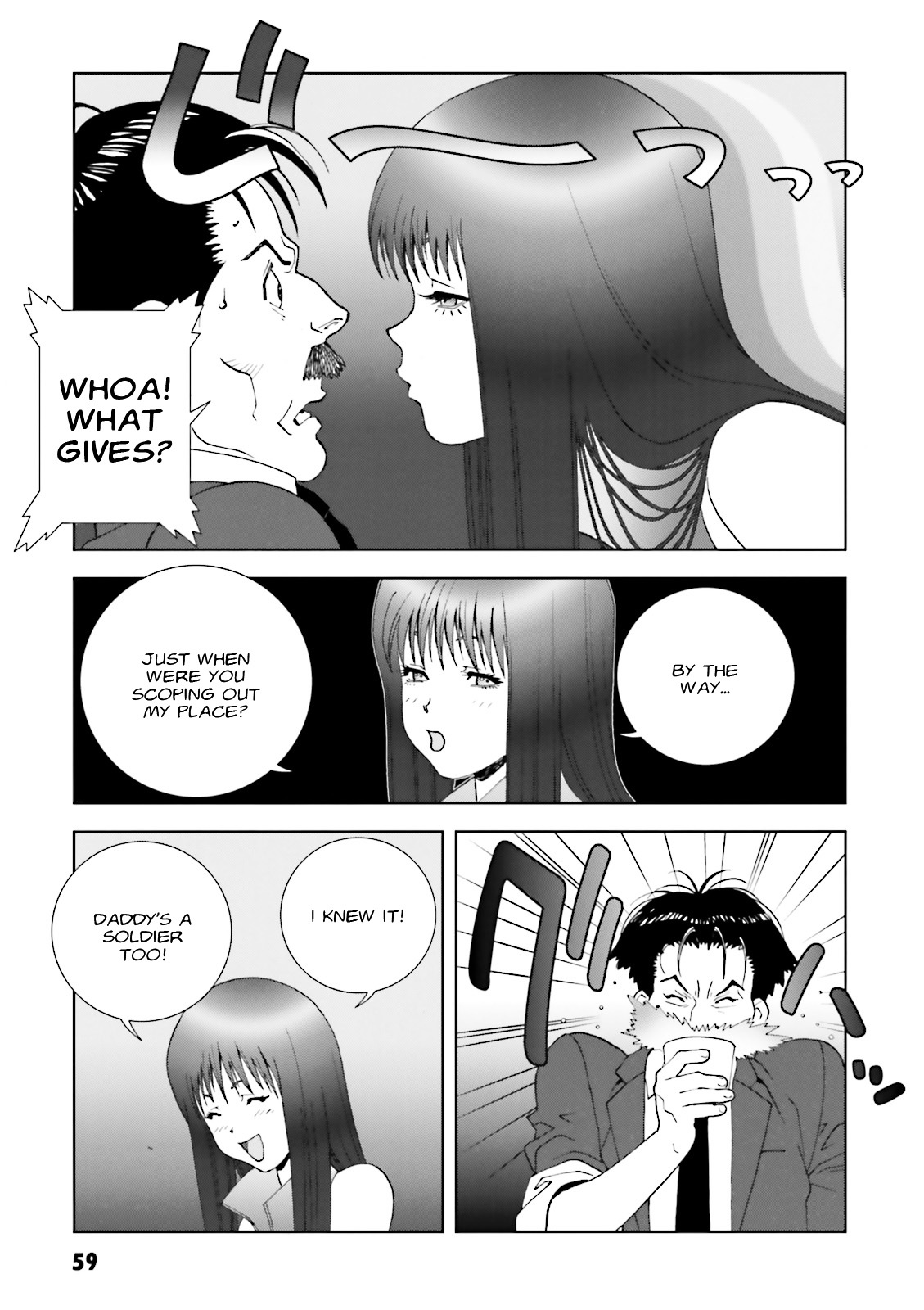 Kidou Senshi Gundam: C.D.A. Wakaki Suisei no Shouzou Chapter 56 page 25 - Chapter 56 : file fifty six - zebra zone