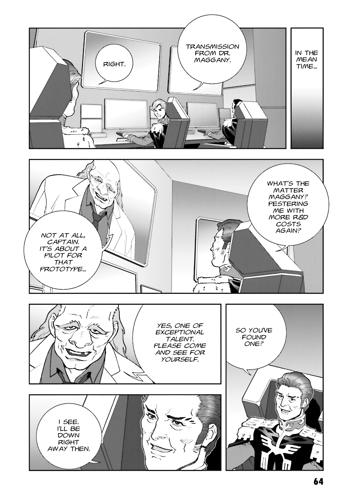 Kidou Senshi Gundam: C.D.A. Wakaki Suisei no Shouzou Chapter 56 page 30 - Chapter 56 : file fifty six - zebra zone