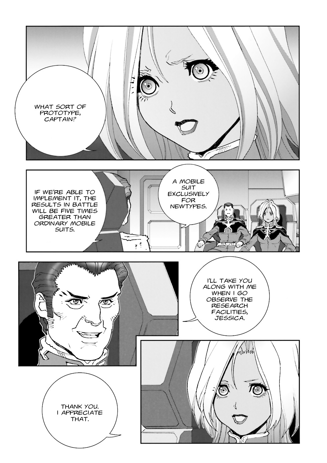 Kidou Senshi Gundam: C.D.A. Wakaki Suisei no Shouzou Chapter 56 page 31 - Chapter 56 : file fifty six - zebra zone