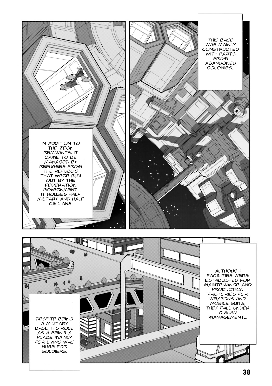 Kidou Senshi Gundam: C.D.A. Wakaki Suisei no Shouzou Chapter 56 page 4 - Chapter 56 : file fifty six - zebra zone