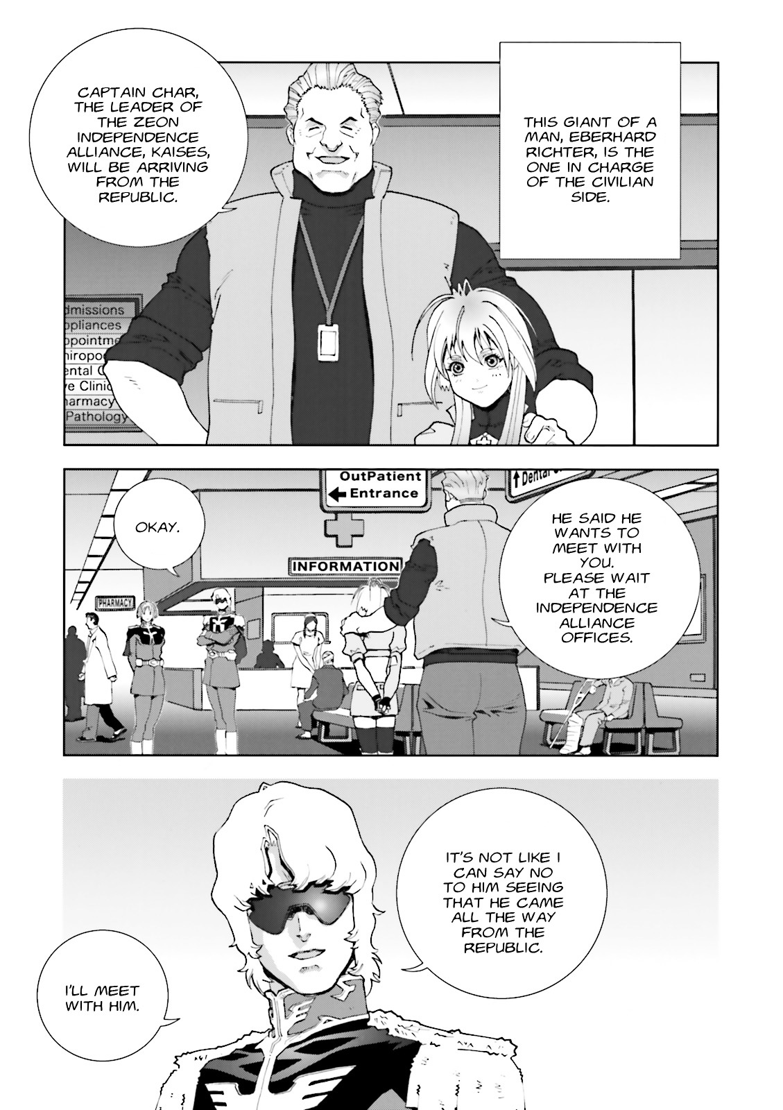 Kidou Senshi Gundam: C.D.A. Wakaki Suisei no Shouzou Chapter 56 page 5 - Chapter 56 : file fifty six - zebra zone