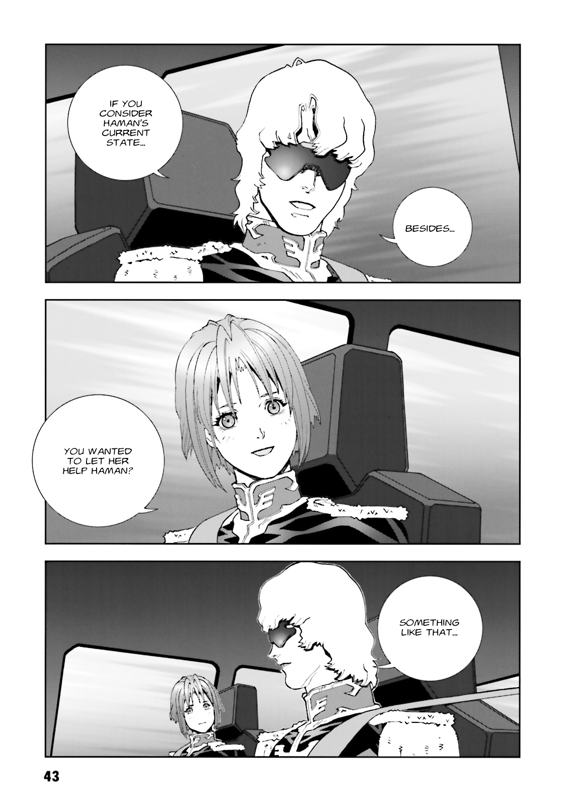 Kidou Senshi Gundam: C.D.A. Wakaki Suisei no Shouzou Chapter 56 page 9 - Chapter 56 : file fifty six - zebra zone