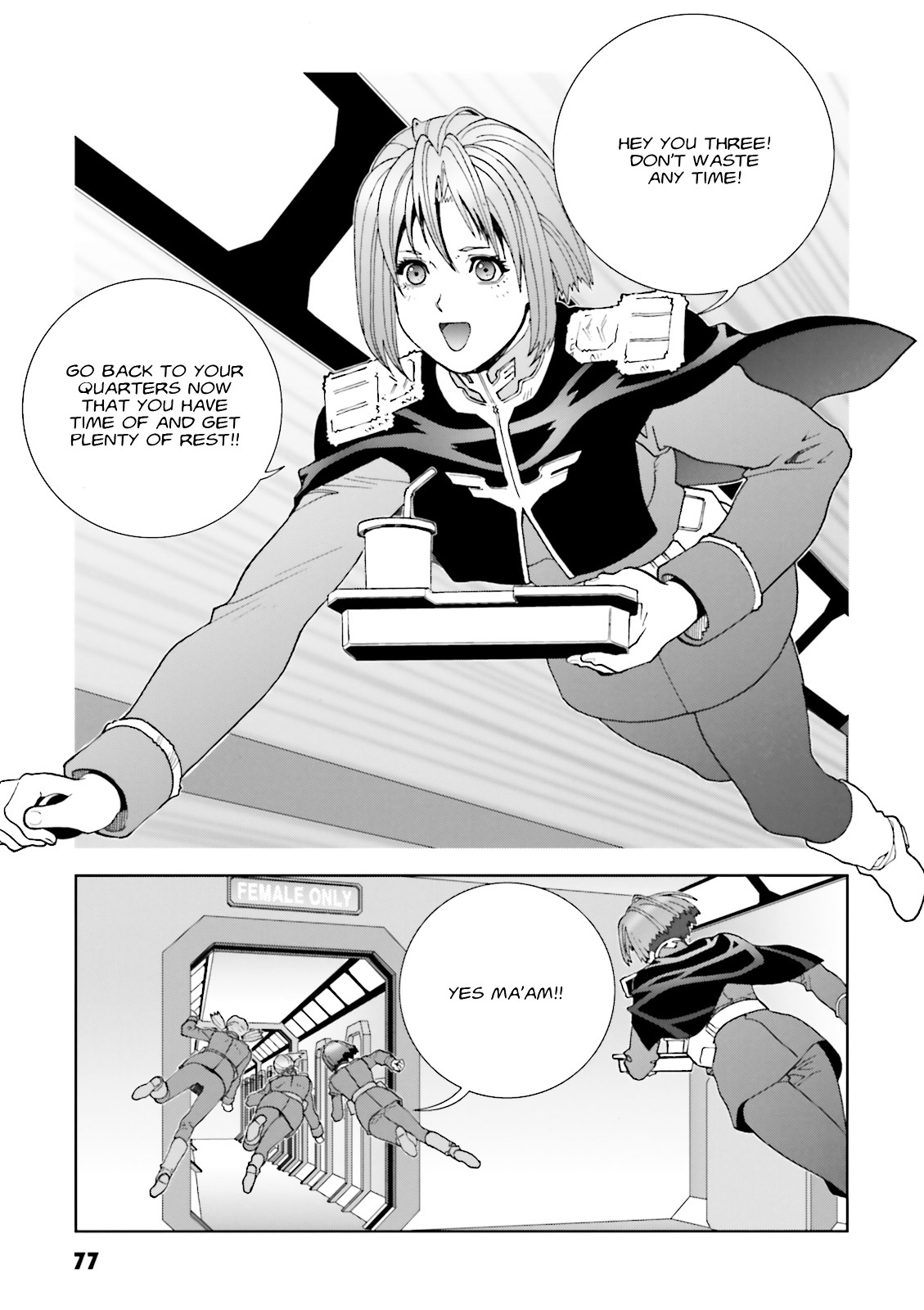 Kidou Senshi Gundam: C.D.A. Wakaki Suisei no Shouzou Chapter 57 page 11 - Chapter 57 : file fifty seven - experiment