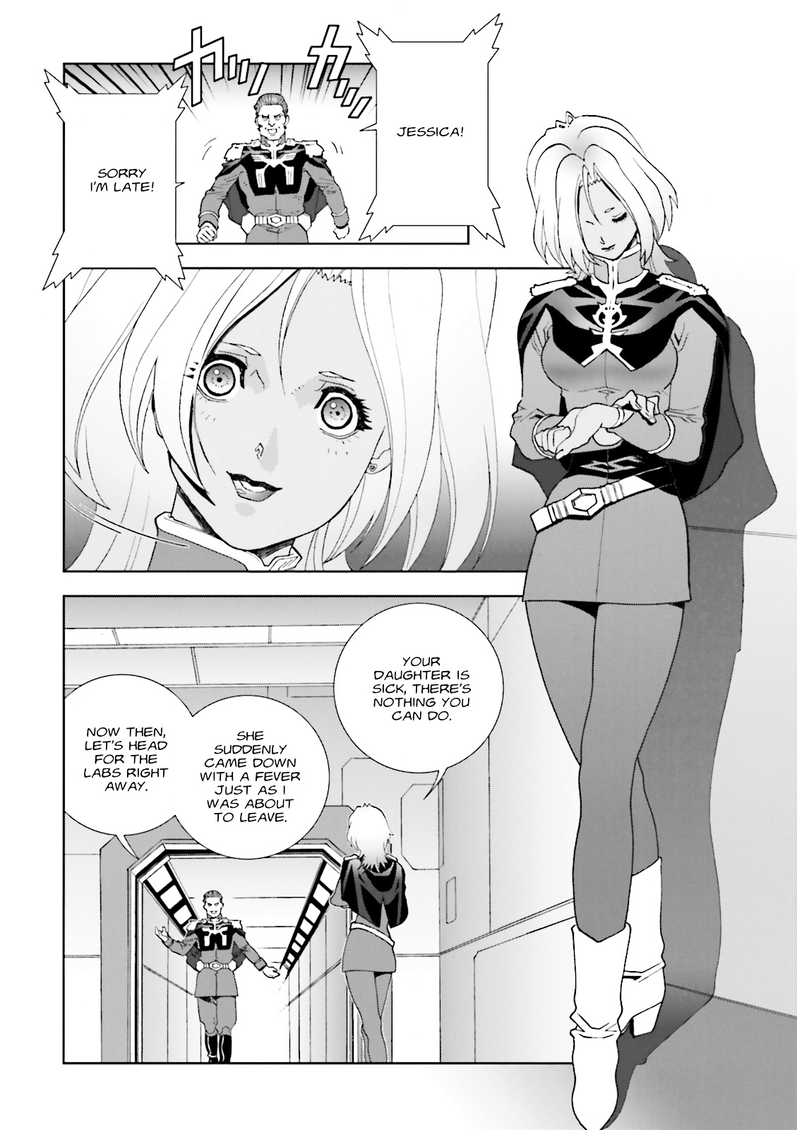 Kidou Senshi Gundam: C.D.A. Wakaki Suisei no Shouzou Chapter 57 page 2 - Chapter 57 : file fifty seven - experiment