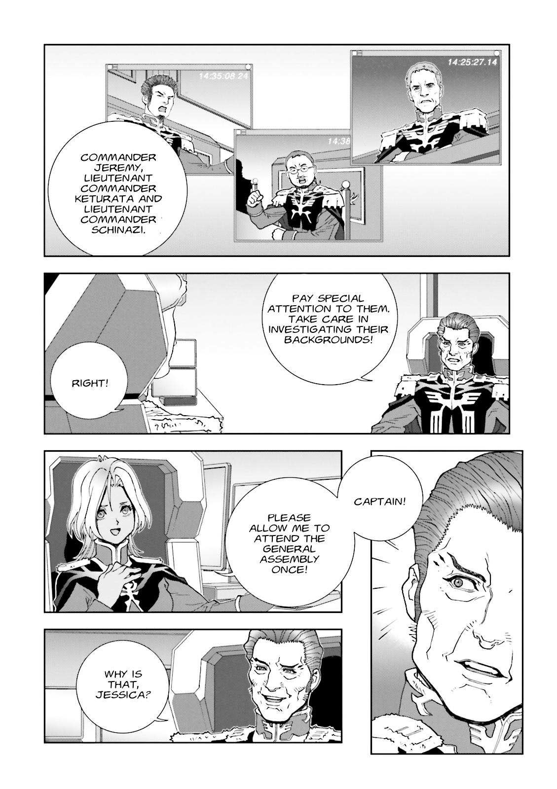 Kidou Senshi Gundam: C.D.A. Wakaki Suisei no Shouzou Chapter 57 page 22 - Chapter 57 : file fifty seven - experiment