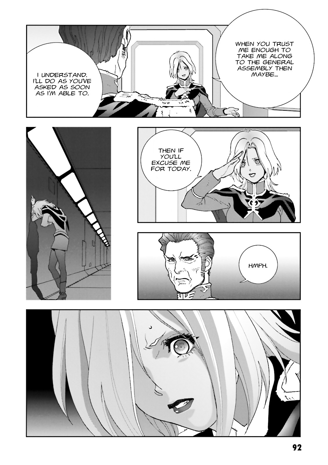 Kidou Senshi Gundam: C.D.A. Wakaki Suisei no Shouzou Chapter 57 page 26 - Chapter 57 : file fifty seven - experiment